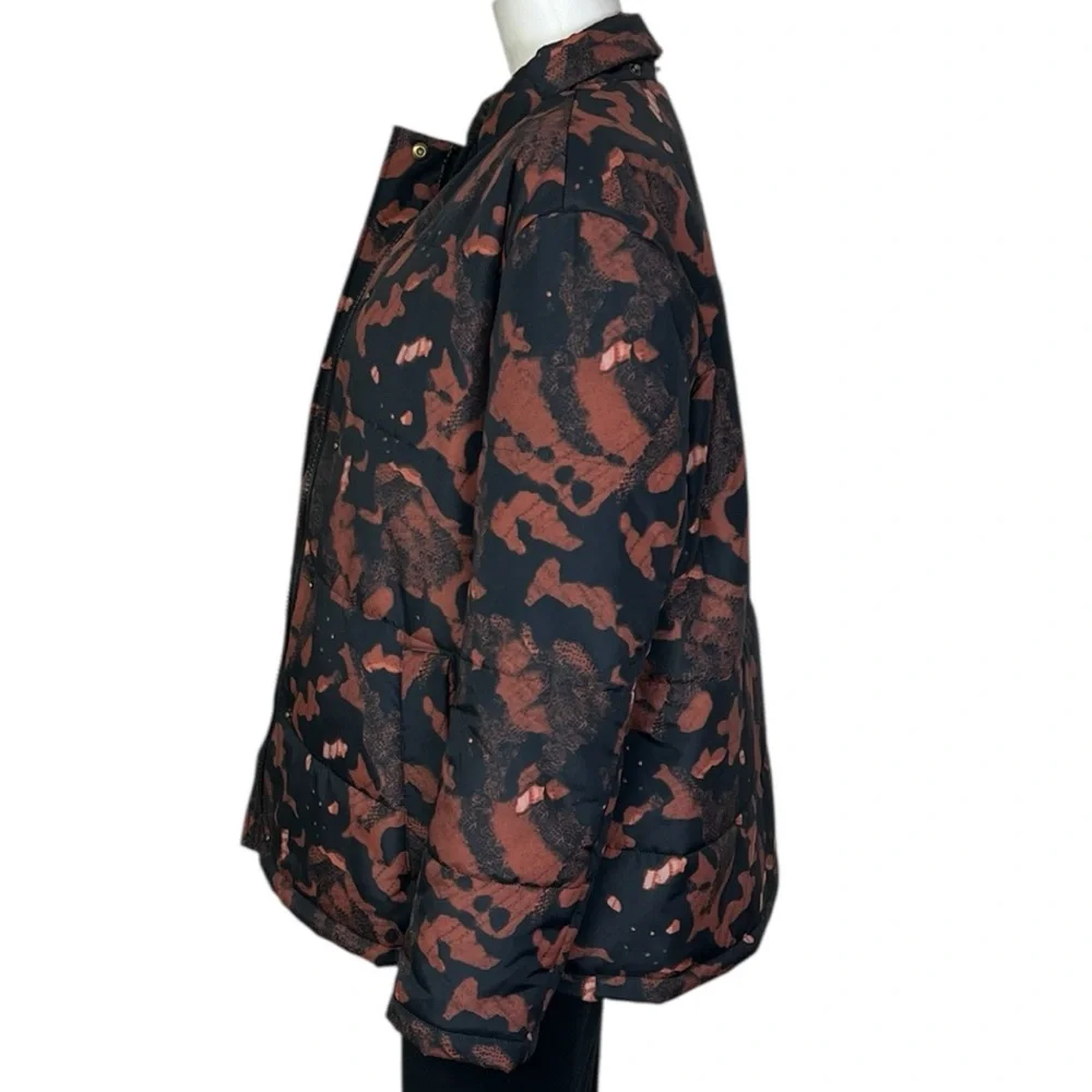 Peruvian Connection Mariposa Puffer Coat - sz Medium